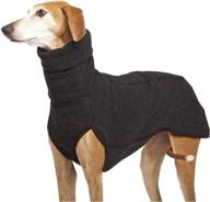 🧥 esobo winter dog coat soft vest for small medium large dogs - warm pet clothes (size 1l, black) logo