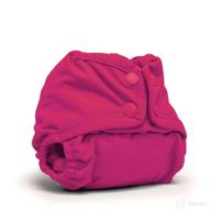 🍼 kanga care rumparooz newborn cloth diaper cover snap, sherbert - 4-15 lbs - reusable and eco-friendly logo
