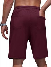 img 3 attached to TOREEL Men'S Athletics Shorts With Pockets - Elastic Waist Running And Gym Shorts For Workout And Casual Wear