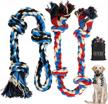 unleash fun and training with zutesu dog chew toy 2 pack: indestructible rope toy for aggressive chewers and teething puppies logo