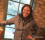 картинка 1 прикреплена к отзыву Waterproof Women'S Hiking Jacket By Foxelli - Lightweight Rain Jacket For Outdoor Adventures от Micheal Chaplain