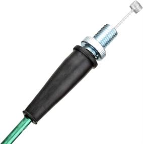 img 1 attached to 🔧 Upgraded Green Throttle Cable for Motovox Mbx10 Mbx11 Mbx12 Mini Pit Bike Parts (79cc/79.5cc)