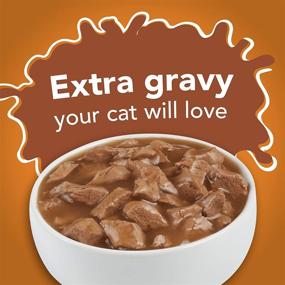 img 2 attached to 🐱 Purina Friskies Gravy Wet Cat Food Variety Pack with Extra Gravy - Chunky Texture in 24 x 5.5 oz. Cans