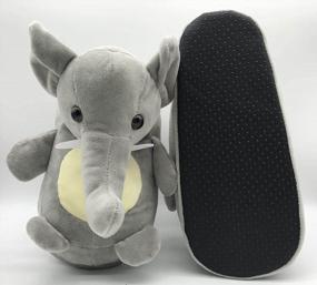 img 1 attached to Cute And Cozy: SeemeHappy'S Fuzzy Llama Bedroom Slippers For Women