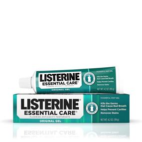 img 4 attached to Enhance Oral Care with Listerine Essential Original Fluoride Toothpaste - A Must-Have Toothpaste