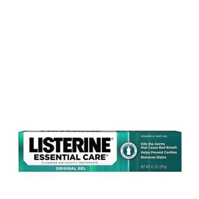 img 3 attached to Enhance Oral Care with Listerine Essential Original Fluoride Toothpaste - A Must-Have Toothpaste