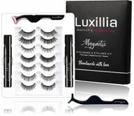 luxillia magnetic lashes with eyeliner - the perfect solution for effortless and natural-looking eyelashes! logo