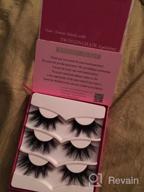 img 1 attached to Swing Into Beauty With 5D Mink Eyelashes: Natural And Dramatic Styles For Women review by Cris Walton