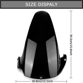 img 1 attached to Fender Mudguard CBR954RR 2002 2003 （Black）