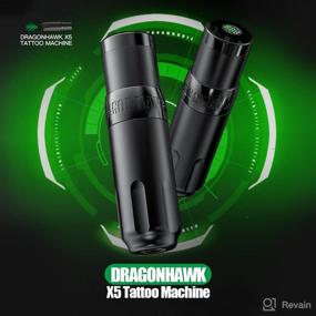 img 3 attached to 🐉 Dragonhawk Wireless Cartridge Tattoo Machine