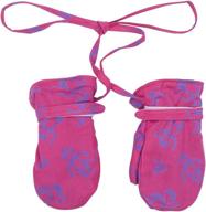 shu shi toddler mittens interior attached girls' accessories : cold weather логотип