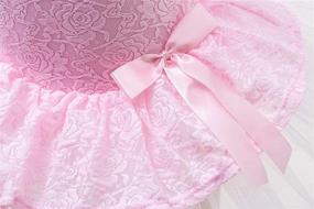 img 2 attached to 🌸 Active Meeyou Little Flower Overlay Ballet Girls' Clothing