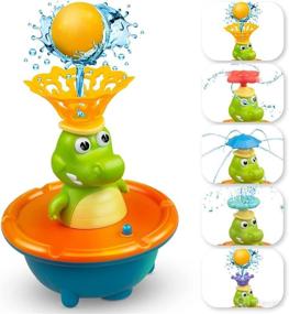 img 4 attached to Toddlers1 3 Crocodile Sprinkler Interchangeable Accessories