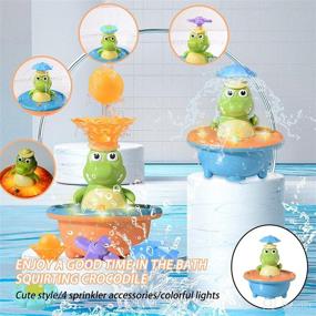 img 3 attached to Toddlers1 3 Crocodile Sprinkler Interchangeable Accessories
