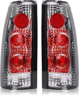 🚥 autosaver88 tail lights assembly for chevrolet/gmc trucks & suvs 1988-1999 - c/k 1500, c/k 2500, tahoe, suburban, yukon - replacement taillights логотип