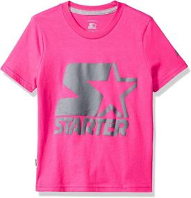 img 1 attached to 👚 Exclusive Girls' Clothing: Starter Sleeve T Shirt on Amazon - Tops, Tees & Blouses