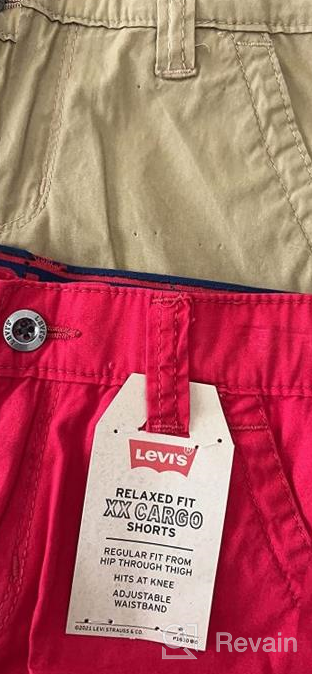 img 1 attached to 🩳 Functional and Stylish Levis Westwood Cargo Shorts for Boys - Steel Shorts Collection review by Ryan Hadden