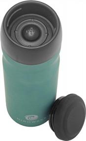 img 2 attached to Stainless Steel Travel Mug With Vacuum Insulation - 16Oz Aquamarine Color By ROAM
