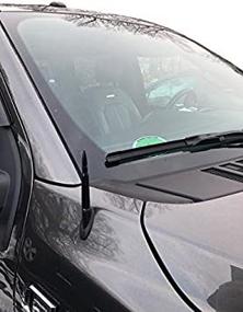 img 2 attached to 🔧 Enhance Your Ford F-150 Raptor with the Sleek BLACK BULLET ANTENNA for 2009-2022 Models