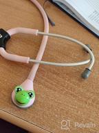 img 1 attached to Get Accurate Pediatric Diagnoses With ADC 618SF Adscope Adimals 618 Stethoscope, Seafoam review by Benny Suazo