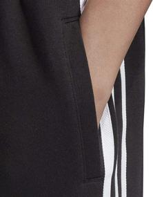 img 2 attached to Adidas Originals Unisex 3-Stripes Trefoil Kids' Pants