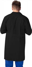img 3 attached to Stay Professional And Comfortable With SIVVAN'S Unisex 39" Lab Coat Scrubs