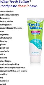 img 1 attached to Squigle Tooth Builder: Sensitive Toothpaste for Optimal Oral Care