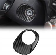 upgrade your toyota 4runner with voodonala ignition switch lock trim - carbon fiber grain (2010-2019 suv) logo