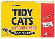 🎒 tidy cats liners - pack of 4 logo