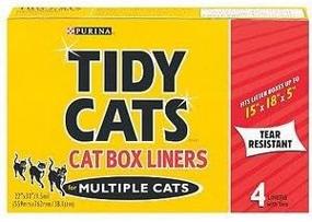 img 1 attached to 🎒 Tidy Cats Liners - Pack of 4