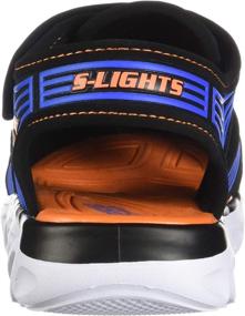 img 2 attached to Skechers Hypno Splash ZOTEX Sandal Charcoal Toddler Boys Shoes