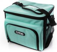 insulated soft cooler bag for lunch, beach, travel, camping - rtic day cooler bag for men and women logo