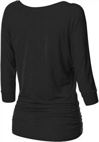 img 2 attached to Cozy And Chic: Women'S Loose Fit Cotton Sweatshirt With Crewneck And Long Sleeves