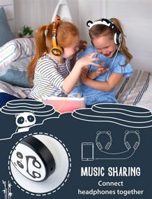 img 1 attached to Planet Buddies Headphones Children Earphones