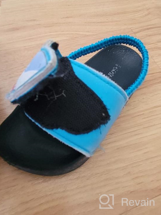 img 1 attached to 👟 ASHION Toddler Sandals Slipper Swimming Boys' Shoes: Durable and Stylish Footwear for Active Kids review by Gucci Breeze