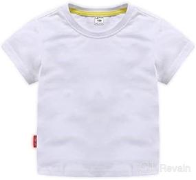 img 4 attached to Sweatshirt Sleeve Cotton Pullover Toddler Apparel & Accessories Baby Boys : Clothing