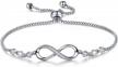 infinity love bracelets: perfect birthday & valentines day gifts for women & girls logo