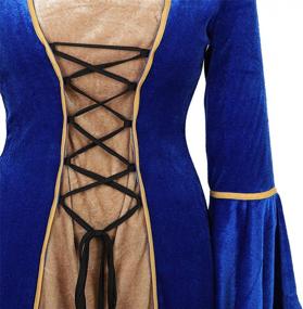 img 1 attached to Испытайте сказочную моду с платьями эпохи Возрождения Kranchungel для женщин