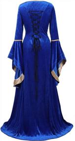 img 2 attached to Испытайте сказочную моду с платьями эпохи Возрождения Kranchungel для женщин