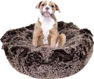 🐶 bessie and barnie ultra plush frosted willow luxury shag deluxe dog/pet cuddle pod bed: a luxurious haven for your beloved pet logo