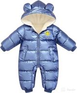 jeleuon winter jumpsuit snowsuit outwear apparel & accessories baby boys logo