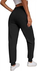img 2 attached to Stay Warm And Stylish This Winter With Yeokou'S Sherpa Lined Athletic Jogger Fleece Pants For Women