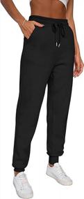 img 1 attached to Stay Warm And Stylish This Winter With Yeokou'S Sherpa Lined Athletic Jogger Fleece Pants For Women