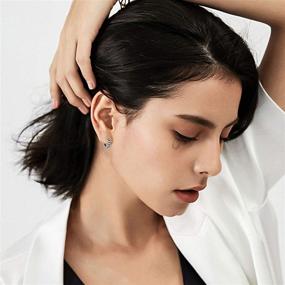 img 1 attached to 💎 Sterling Hypoallergenic Earrings: Safe and Stylish Jewelry for Girls at Earrings+