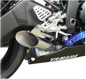 img 1 attached to 🔥 Enhance Performance with Hotbodies Racing Y06R6-XSO Polished Large Exhaust