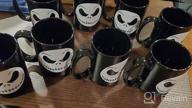 img 1 attached to Set Of 4 Large Handle 15Oz Classic Black Ceramic Coffee Mugs By Serami review by Sivabala Mickel