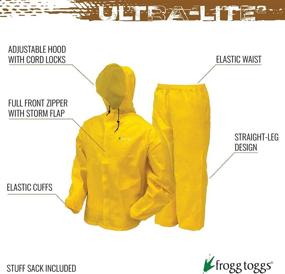 img 3 attached to 🐸 FROGG TOGGS Ultra-lite2 Waterproof Rain Suit for Men: Breathable &amp; Stylish