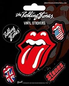 img 1 attached to 1Art1 Rolling Stones Sticker Adhesive
