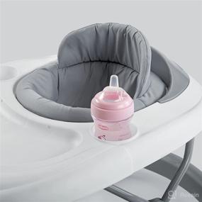 img 2 attached to 👶 Chicco Mod Grey Infant Walker - Stylish & Functional