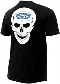 img 1 attached to WWE Authentic Wear Stone Cold Steve Austin 3:16 Retro T-Shirt Black